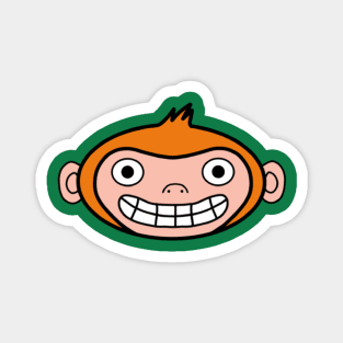 Smiling Monkey Magnet