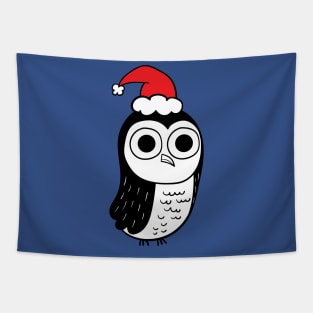 Christmas owl Tapestry