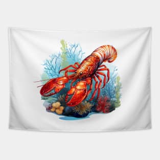 Red Lobster Tapestry