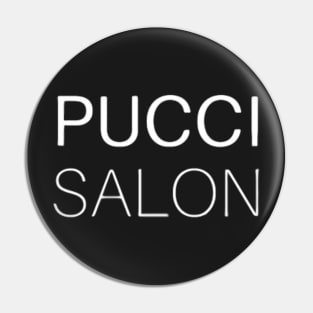 Pucci Salon logo Pin