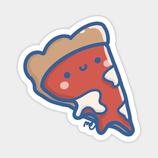 Kawaii Pizza Slice Magnet