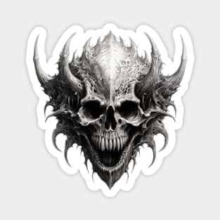 demogorgon skull Magnet