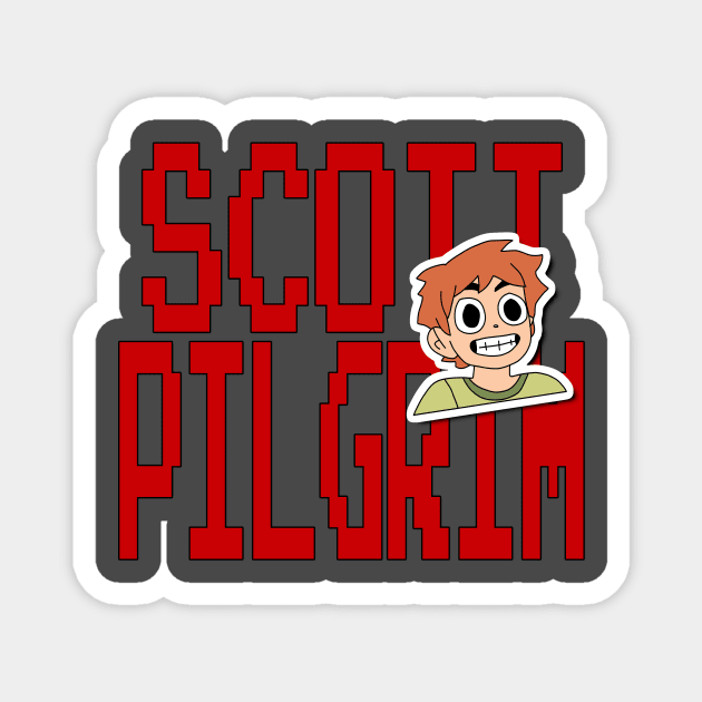 Scott Pilgrim Magnet by ClothesContact
