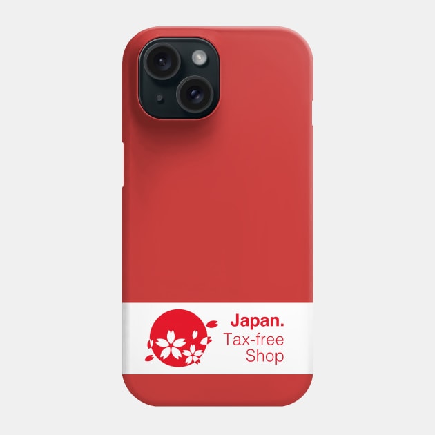 Japan. Tax-free shop Phone Case by DCMiller01