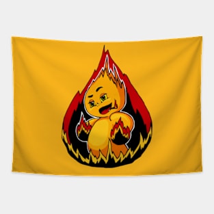 Fire demon Tapestry