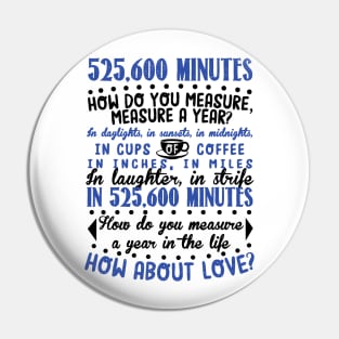 How Do You Measure A Year In Life? Pin