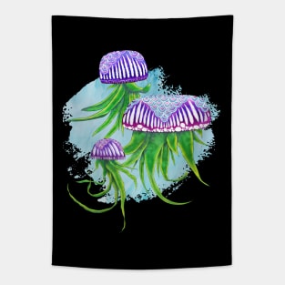 Tillandsia Airplant Jellyfish Bloom Tapestry