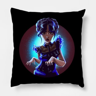 wednesday addams Pillow