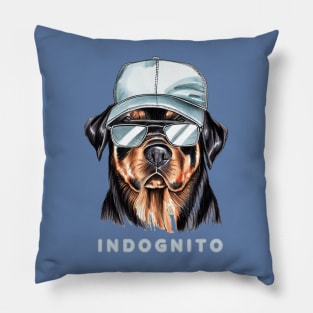 Rottweiler Indognito Pillow