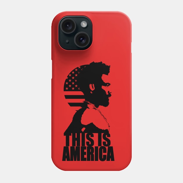 This Is America Phone Case by DstreetStyle