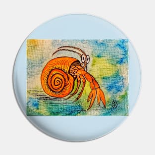 Hermit Crab Shuffle Pin