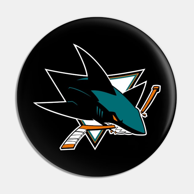 San Jose Sharks Pin by Jedistudios 