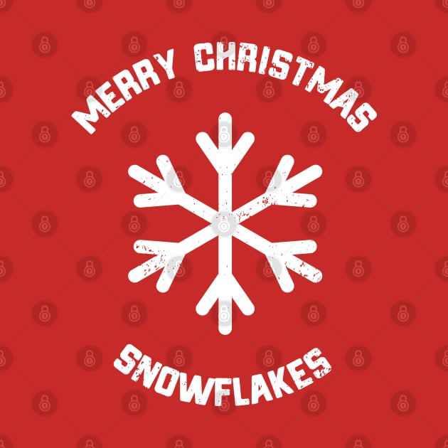 Merry Christmas Snowflakes by atomguy