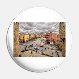 Santa Teresa Square Pin