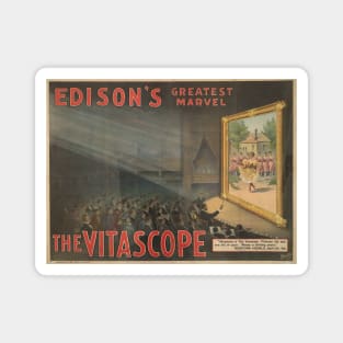 The Vitascope Poster Magnet