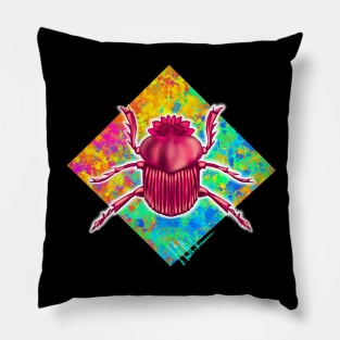 Lotus Beetle Pillow