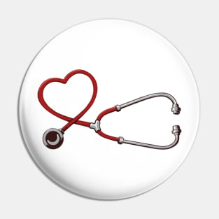 Mercy Stethoscope Pin