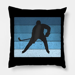 Ice Hockey Player Coach Men n Boy Pillow