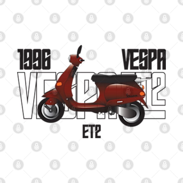 1996 Vespa ET2 by kindacoolbutnotreally