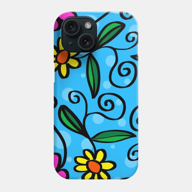 Flowers Phone Case by Pop Cult Store