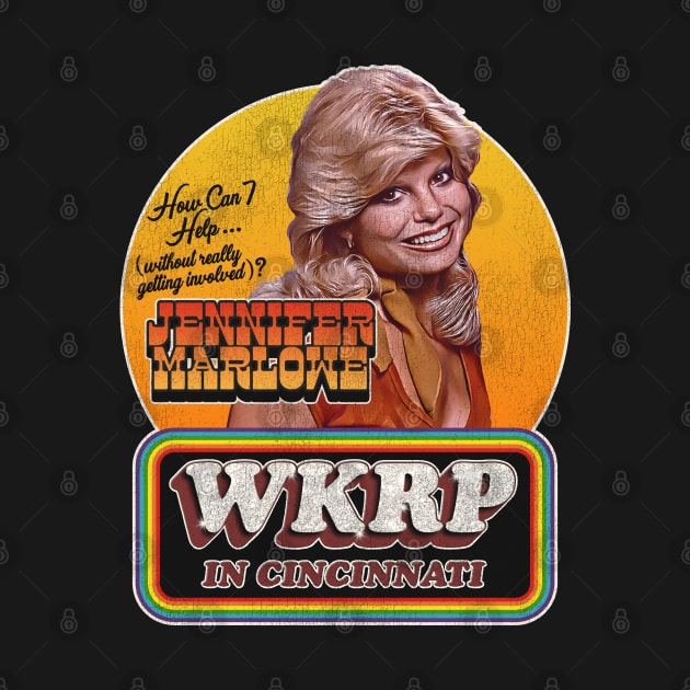 Jennifer Marlowe Receptionist at WKRP in Cincinnati by darklordpug