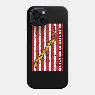 The Navy Rattlesnake Jack Dont Tread On Me Flag Phone Case