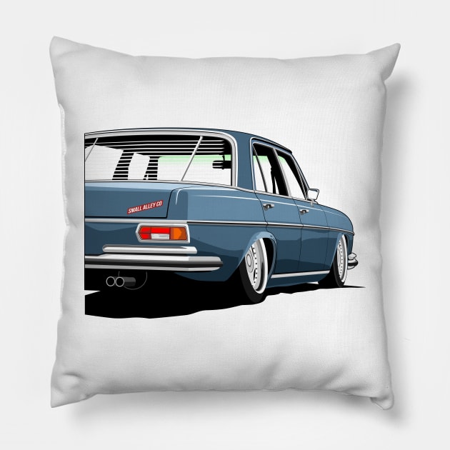 mercedes benz 280 Pillow by small alley co