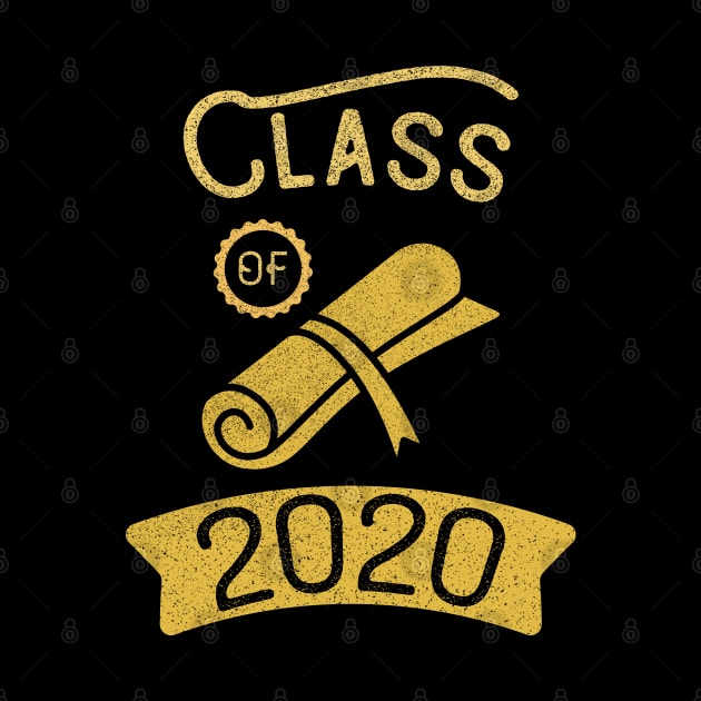Class Of 2020, Retro Vintage Design for Graduating Seniors and Juniors, Graduation Day Gift by TheBlendedRack