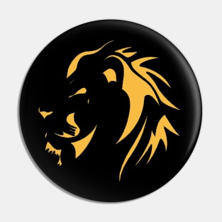 Golden Lion Pin