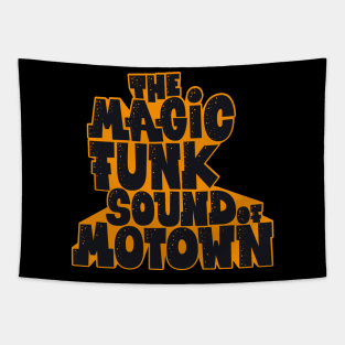 Groove Through Time - Legendary Motown Funk and Soul Design Tapestry