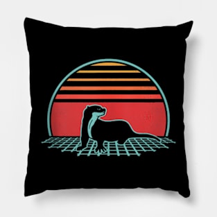 Otter 80S Style Animal Lover Pillow