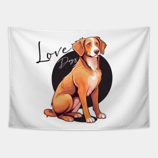 Cute Australian Shepherd Tapestry