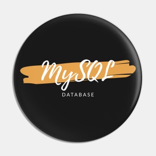 MySQL Database Paint Smear Pin