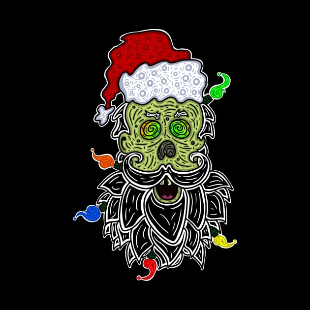 Zombie Santa by mm92