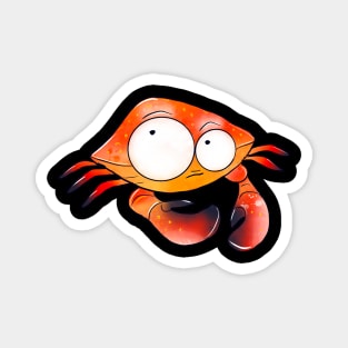 Doodled crab Magnet