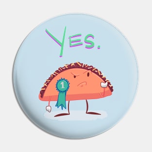 Winning Taco Pin