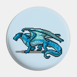 Tsunami Seawing Pixel Art Pin