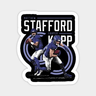 Matthew Stafford Cooper Kupp Los Angeles R Duo Magnet