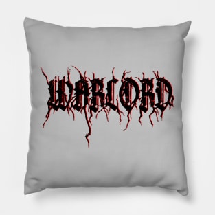 Warlord (Black) Pillow