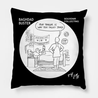 Souvenir shopping Pillow