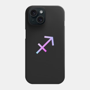 sagittarius colorful aura Phone Case