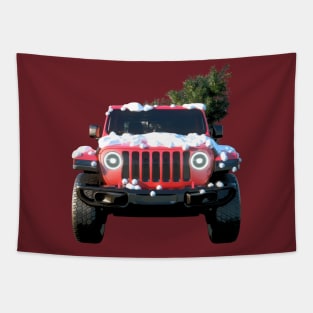 Christmas Tree Gladiator Tapestry