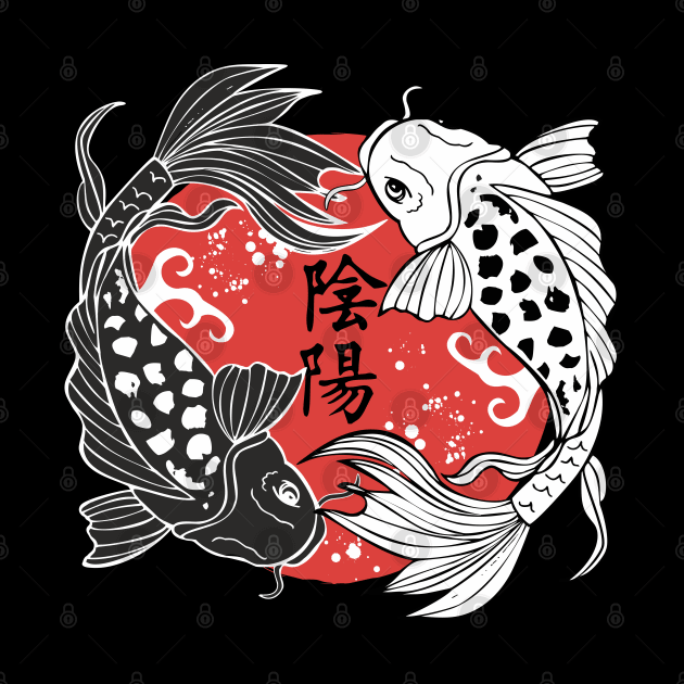 Koi Fish Yin and Yang by FloraLi