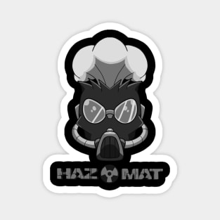 HazMat Warhead Monochrome Magnet