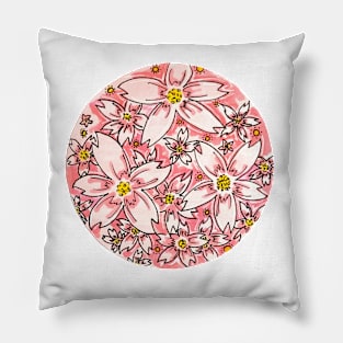 Flower ornament Pillow