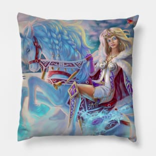 Snow Queen Pillow