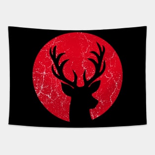 Red deer logo Tapestry