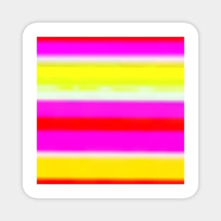 yellow pink white red abstract texture Magnet