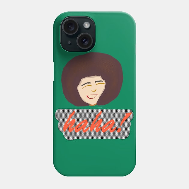 Haha! 70's Phone Case by glillustrator