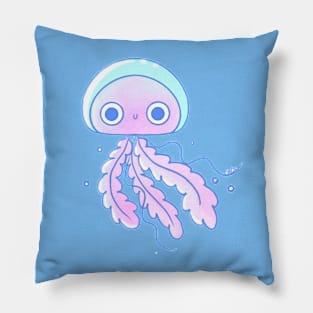 kawaii jellyfish Pillow